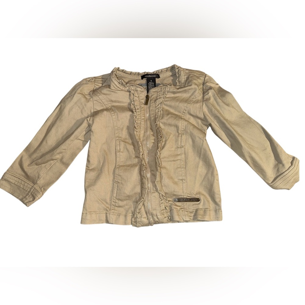Girls Calvin Klein jean jacket - Picture 1 of 6
